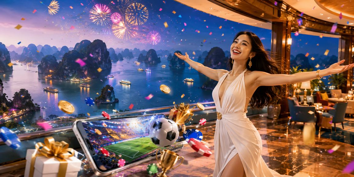 Không khí lễ hội cá cược và thể thao tại Vịnh Hạ Long