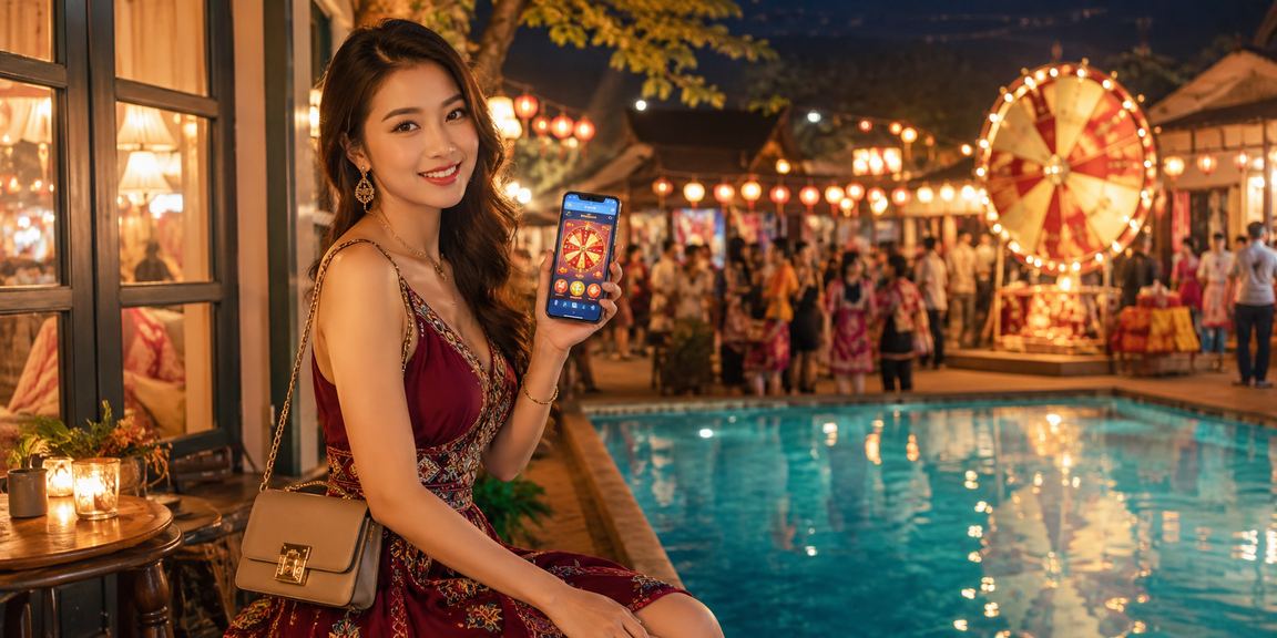 Người chơi trải nghiệm roulette bên ly cà phê tại Sa Pa